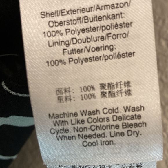 DonnaKaran Sleeveless Black multi color Top - Picture 5 of 5